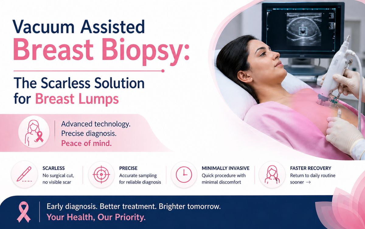 Vacuum Assisted Breast Biopsy: The Scarless Solution for Breast Lumps