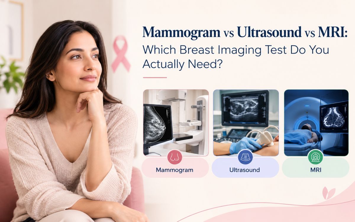 Mammogram vs Ultrasound vs MRI: Which Breast Imaging Test Do You Actually Need?